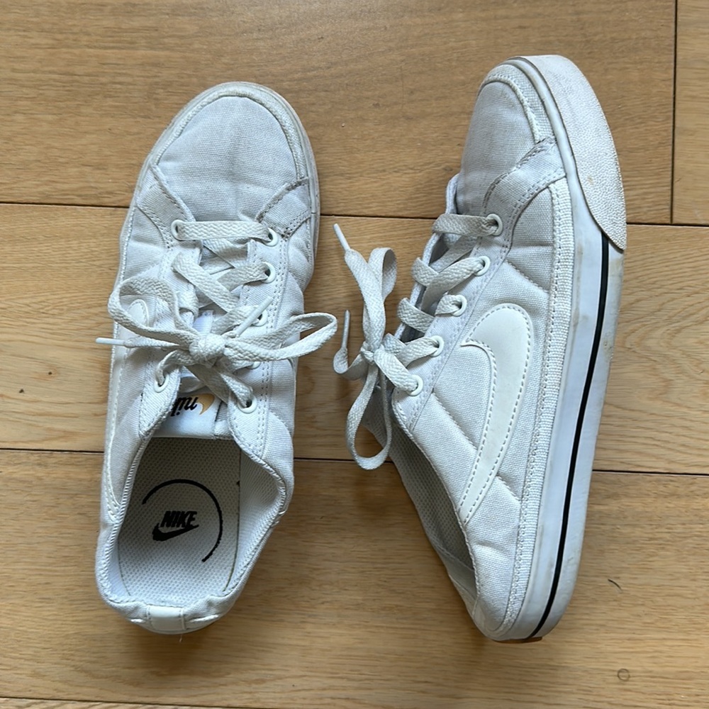 Pre-owned Nike Court Legacy Mule 'White'